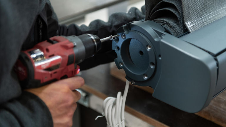 Zonnescherm slingerstang Losse knikarmen